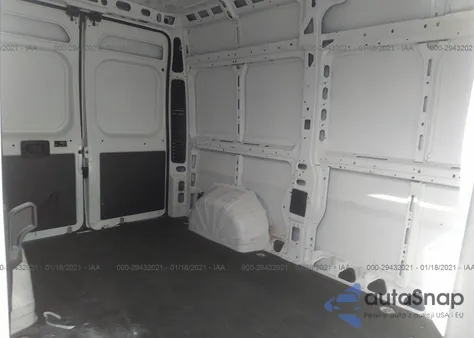 2019 Ram Promaster 2500 High Roof 136" Wb z USA, uszkodzony, nr VIN 3C6TRVCG6KE550622